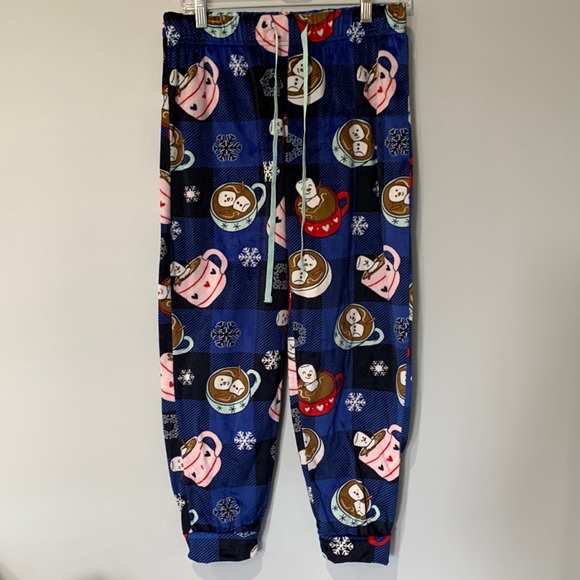 Cocoa Marshmallow pajama pants women's size Medium - Picture 1 of 7